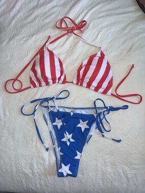 Red, White & Blue Bikini